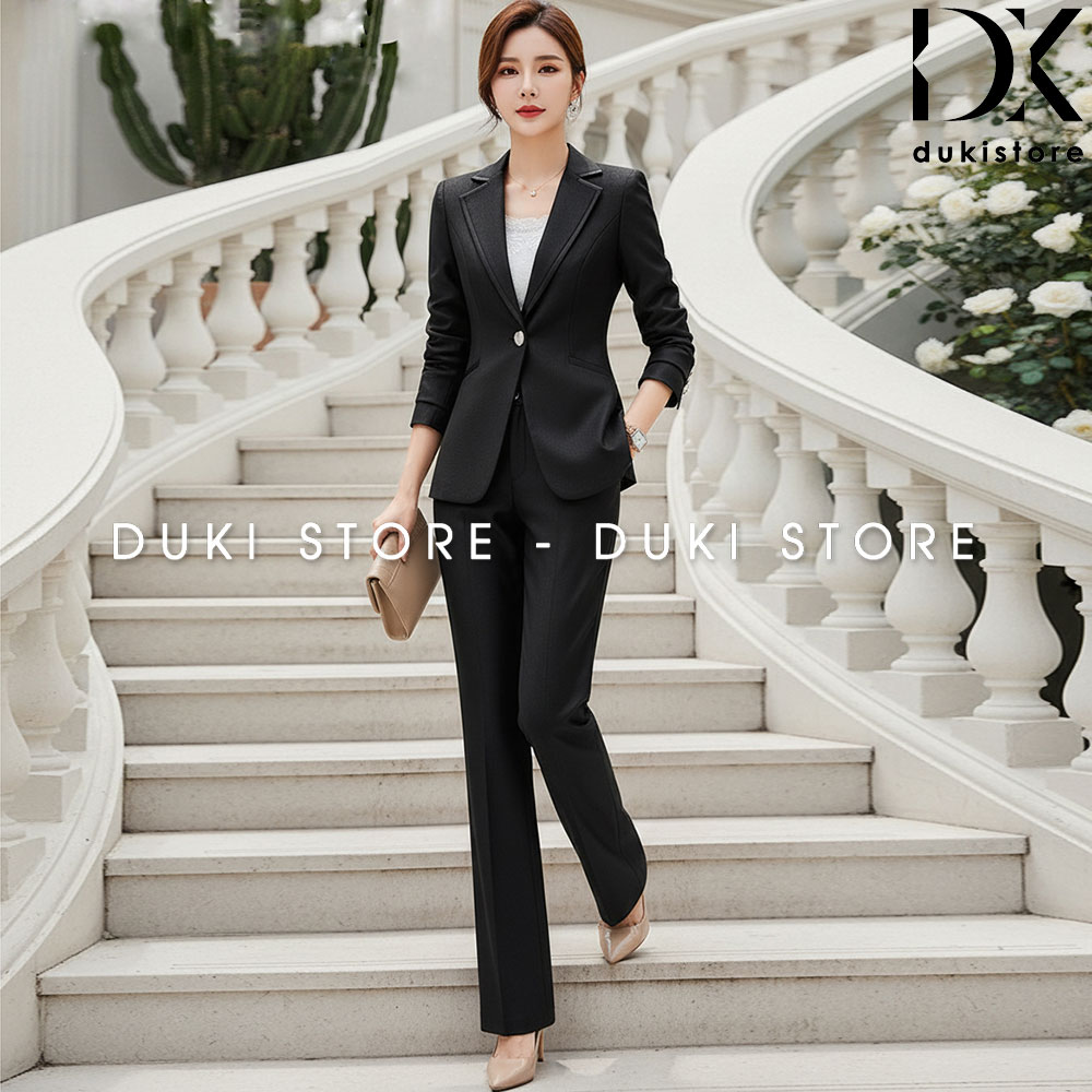 bộ vest nữ 1 cúc màu đen viền ve ống suông cao cấp bo-vest-nu-1-cuc-mau-den-vien-ve-ong-suong-cao-cap-DKU0171-3.jpg